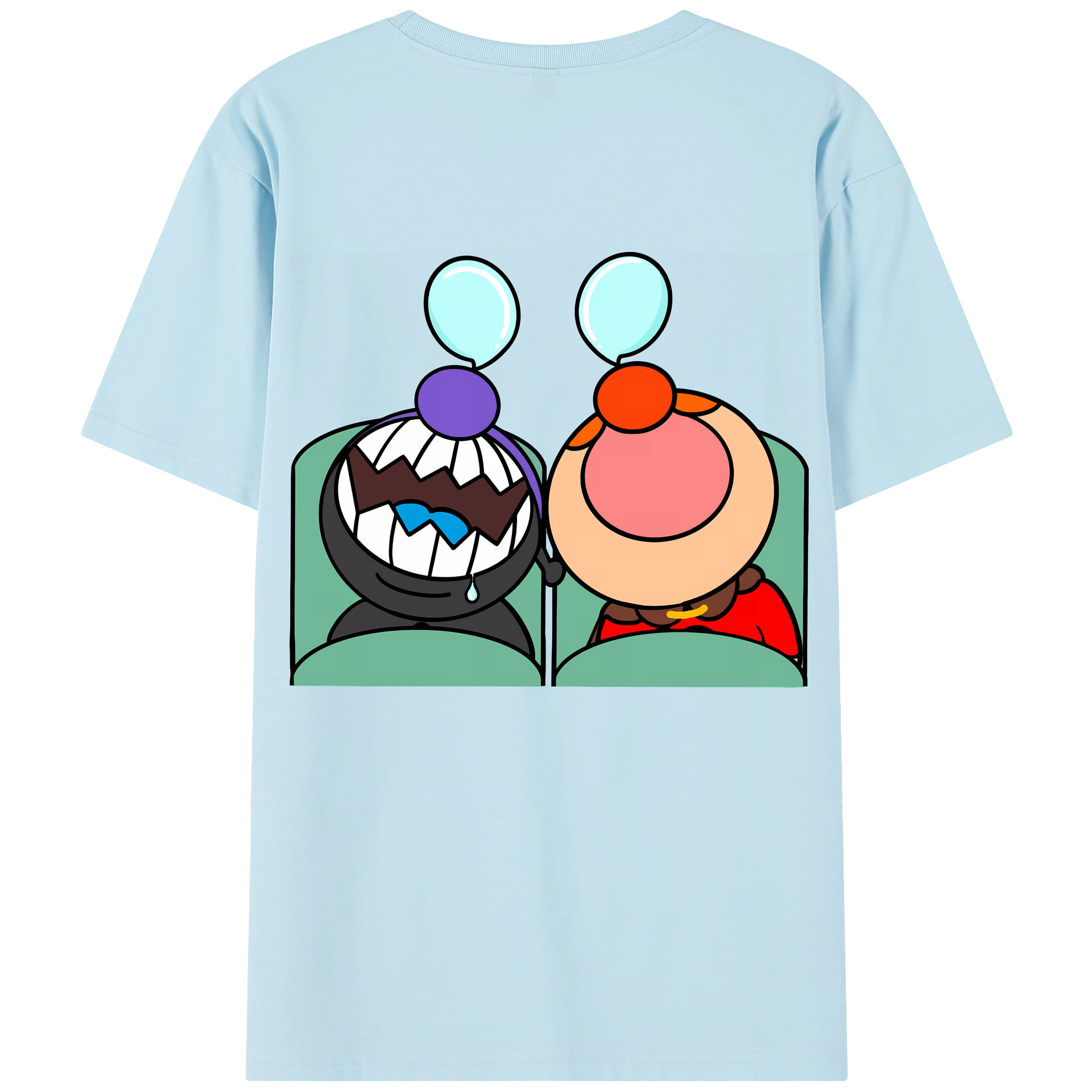 （画像用） アンパンマン Anpanman 綿100％半袖Tシャツ（背面プリント）